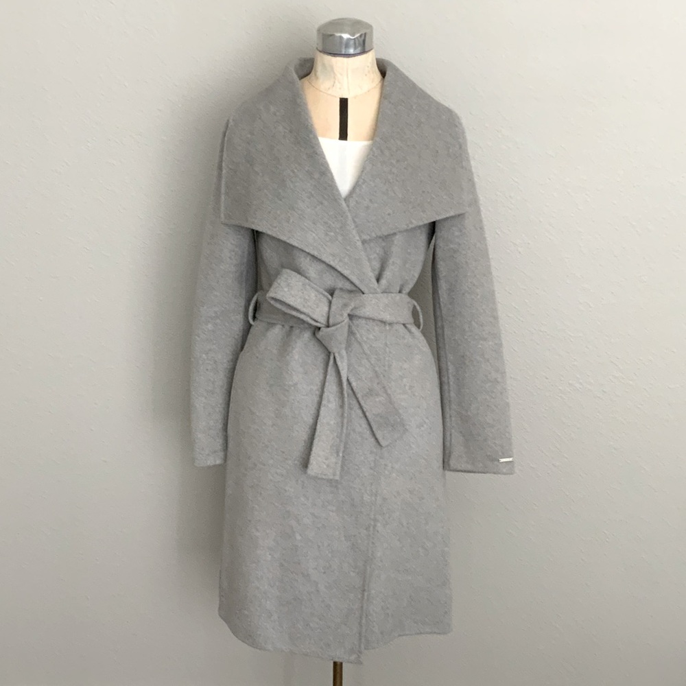 Tahari Wool Blend Coat